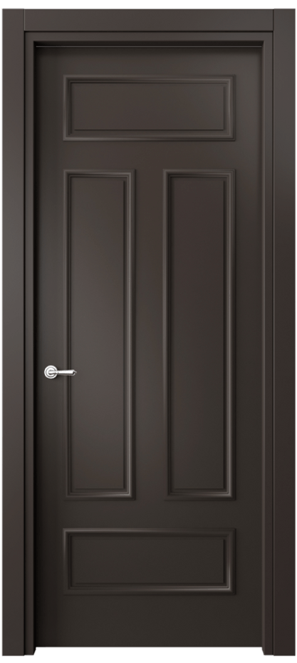 Дверь межкомнатная Paris 8143 Матовый антрацит Гладкий наличник МАН Цена 64799 ₽ Наличники уже входят в базовый комплект. Фабрика дверей Волховец 8 (800) 551 43 19 Межкомнатная дверь Paris 8143 Матовый антрацит Цена 64799 ₽| Volhovec