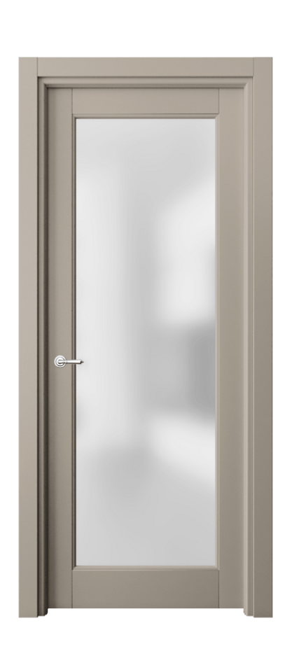 Межкомнатная дверь Toscana Litera 6300 Бук бисквитный Сатинированное стекло Цена 637980 AMD | Volhovec