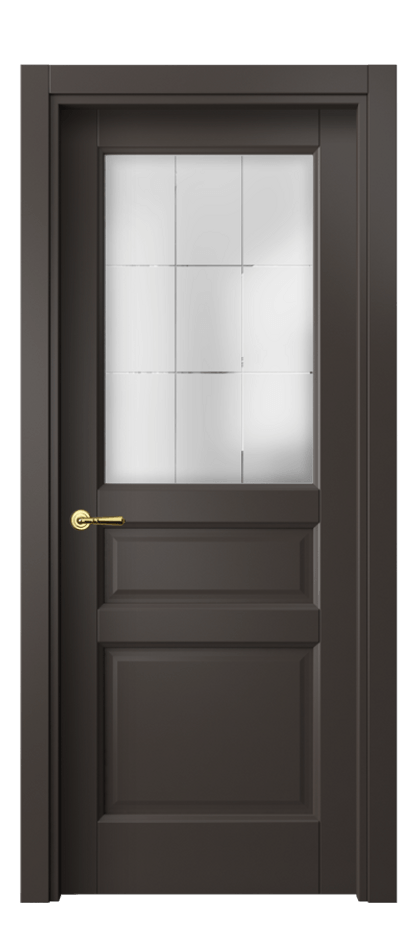 Дверь межкомнатная Галант 1432 Матовый антрацит Сатинированное стекло с гравировкой "Лофт" Гладкий наличник МАН Цена 53399 ₽ Наличники уже входят в базовый комплект. Фабрика дверей Волховец 8 (800) 551 43 19 Межкомнатная дверь Галант 1432 Матовый антрацит Сатинированное стекло с гравировкой "Лофт" Цена 53399 ₽ | Volhovec