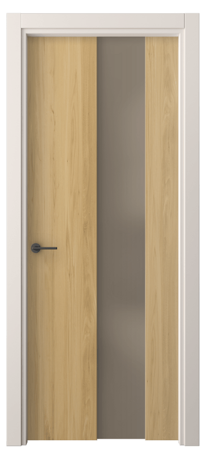 Межкомнатная дверь Фридом 4226 Солнечный вяз Сатинированное бронзовое стекло, триплекс Цена 40799 ₽ | Volhovec