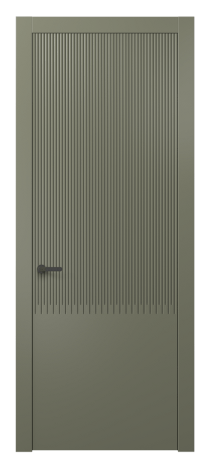 Межкомнатная дверь Dune АКП 8627 Матовый оливковый тёмный  Цена 360800 AMD | Volhovec