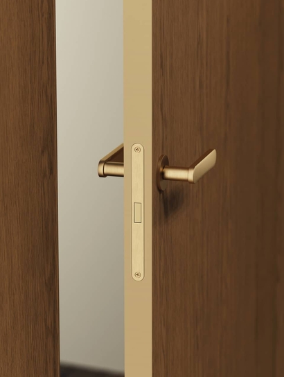 Пять цветов алюминиевой кромки и скрытого короба