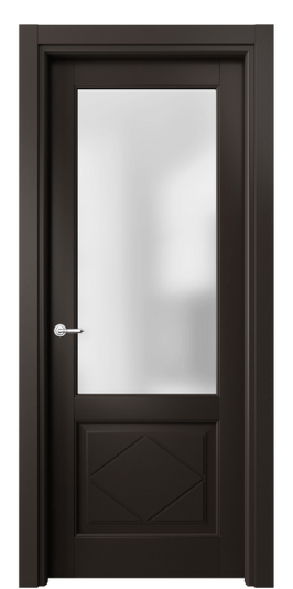 Межкомнатная дверь 6342 МАН САТ. Цвет Матовый антрацит. Материал Гладкая эмаль. Коллекция Тоскана Ромбо. Фото. Дверь межкомнатная 6342 МАН САТ. Цвет Матовый антрацит. Материал Гладкая эмаль. Коллекция Тоскана Ромбо. Картинка.