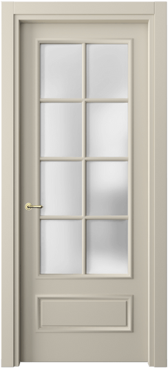 Межкомнатная дверь 8112 МБСР САТ. Цвет Матовый бежево-серый. Материал Гладкая эмаль. Коллекция Paris. Фото. Дверь межкомнатная 8112 МБСР САТ. Цвет Матовый бежево-серый. Материал Гладкая эмаль. Коллекция Paris. Картинка.