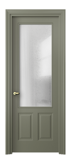Межкомнатная дверь 8522 МОТ ЛЕД. Цвет Матовый оливковый тёмный. Материал Гладкая эмаль. Коллекция Esse. Фото. Дверь межкомнатная 8522 МОТ ЛЕД. Цвет Матовый оливковый тёмный. Материал Гладкая эмаль. Коллекция Esse. Картинка.