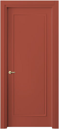 Дверь межкомнатная 8101 NCS S 3040-Y80R. Цвет NCS NCS S 3040-Y80R. Материал Гладкая эмаль. Коллекция Париж. Картинка.