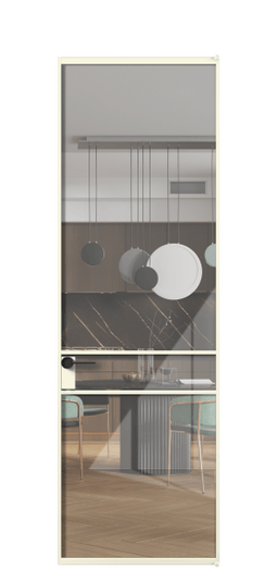 Межкомнатная дверь АЛПЛ040.02 АМБ Алюминий молочно-белый Stopsol Clear прозрачное. Цвет Алюминий молочно-белый. Материал Алюминий в эмали. Коллекция Формато. Фото. Дверь межкомнатная АЛПЛ040.02 АМБ Алюминий молочно-белый Stopsol Clear прозрачное. Цвет Алюминий молочно-белый. Материал Алюминий в эмали. Коллекция Формато. Картинка.