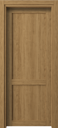 Дверь межкомнатная 2121 ГОР. Цвет Грецкий орех. Материал Ламинатин. Коллекция Neo. Картинка.