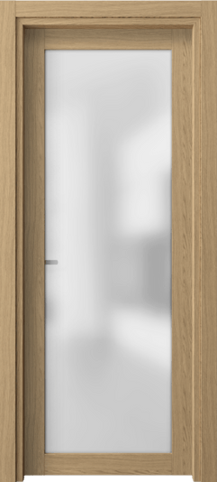 Дверь межкомнатная 2102 ЖМД САТ. Цвет Жемчужный дуб. Материал Ламинатин. Коллекция Neo. Картинка.